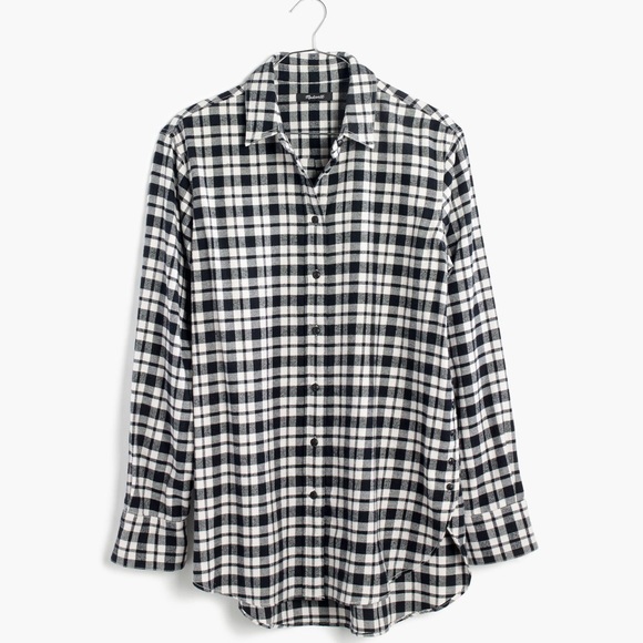 Madewell Tops - Madewell Oversized Flannel Shirt